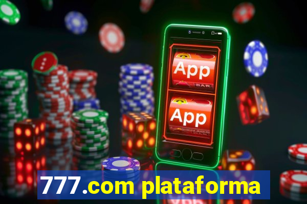 777.com plataforma